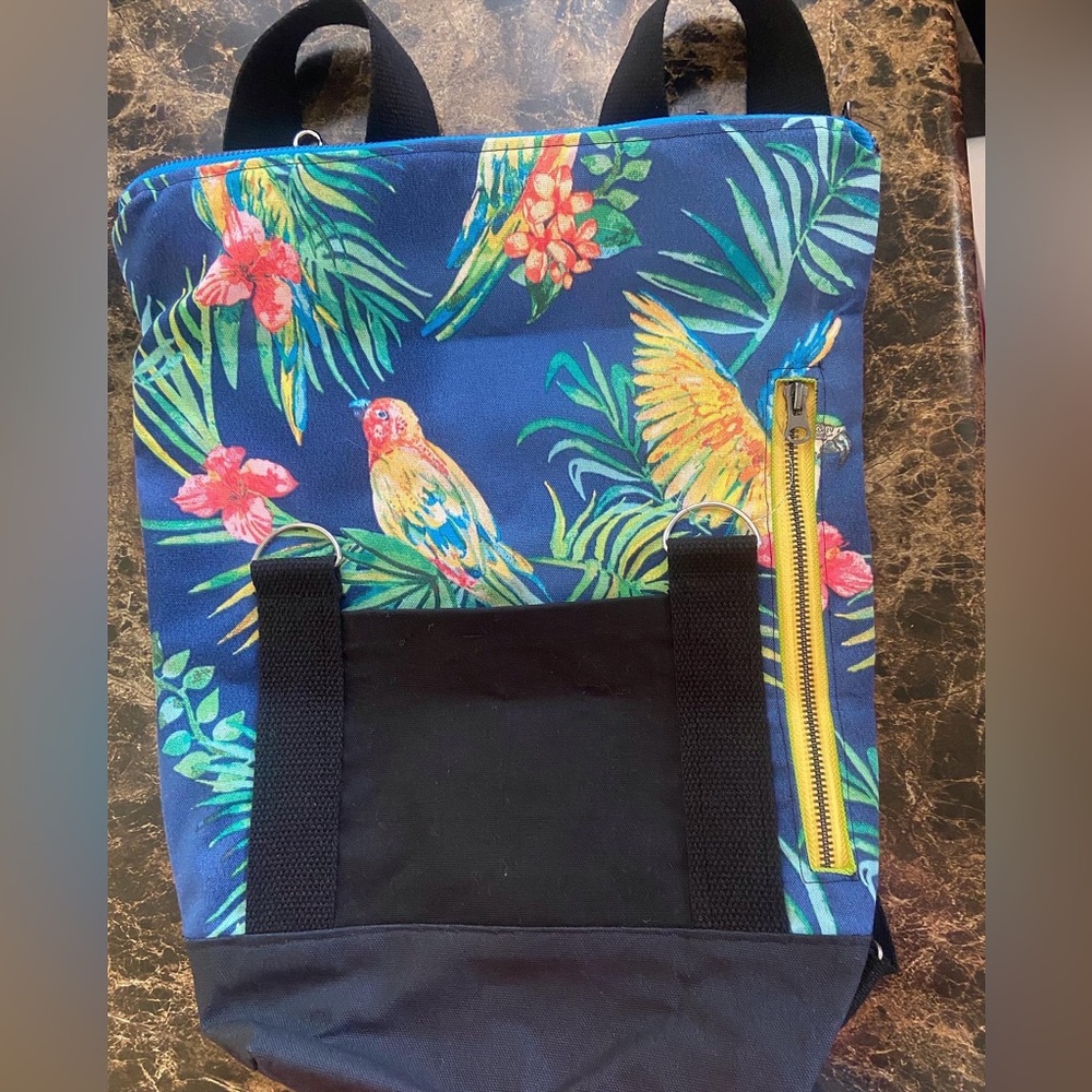 Freshly handmade backpack